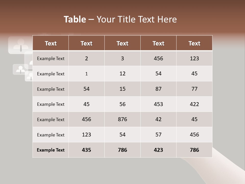 Internet Media Glowing PowerPoint Template
