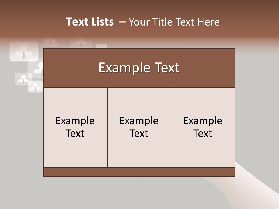 Internet Media Glowing PowerPoint Template
