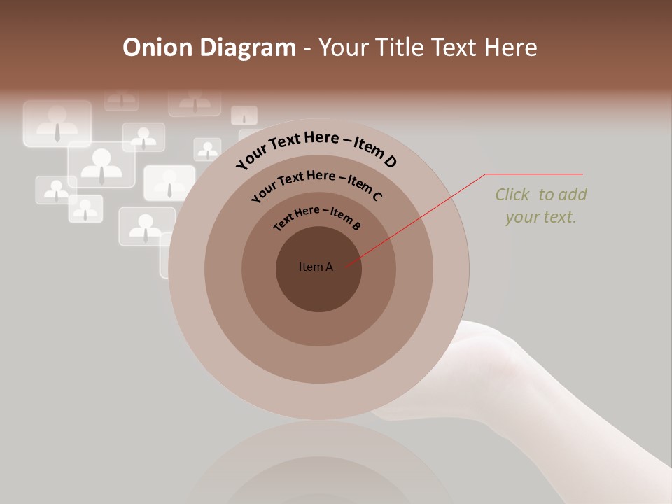 Internet Media Glowing PowerPoint Template