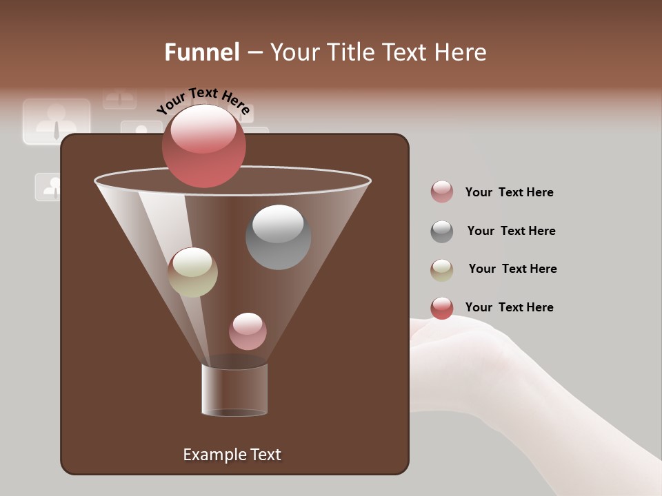 Internet Media Glowing PowerPoint Template