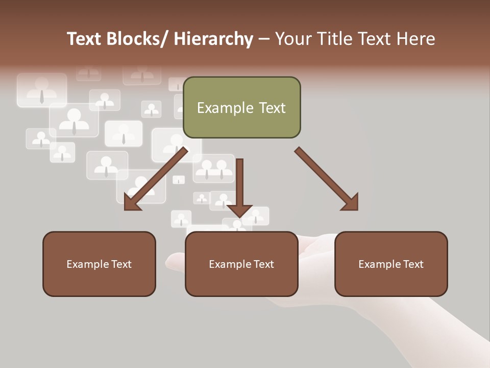 Internet Media Glowing PowerPoint Template