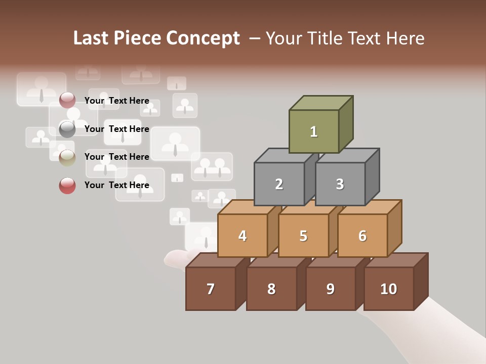 Internet Media Glowing PowerPoint Template