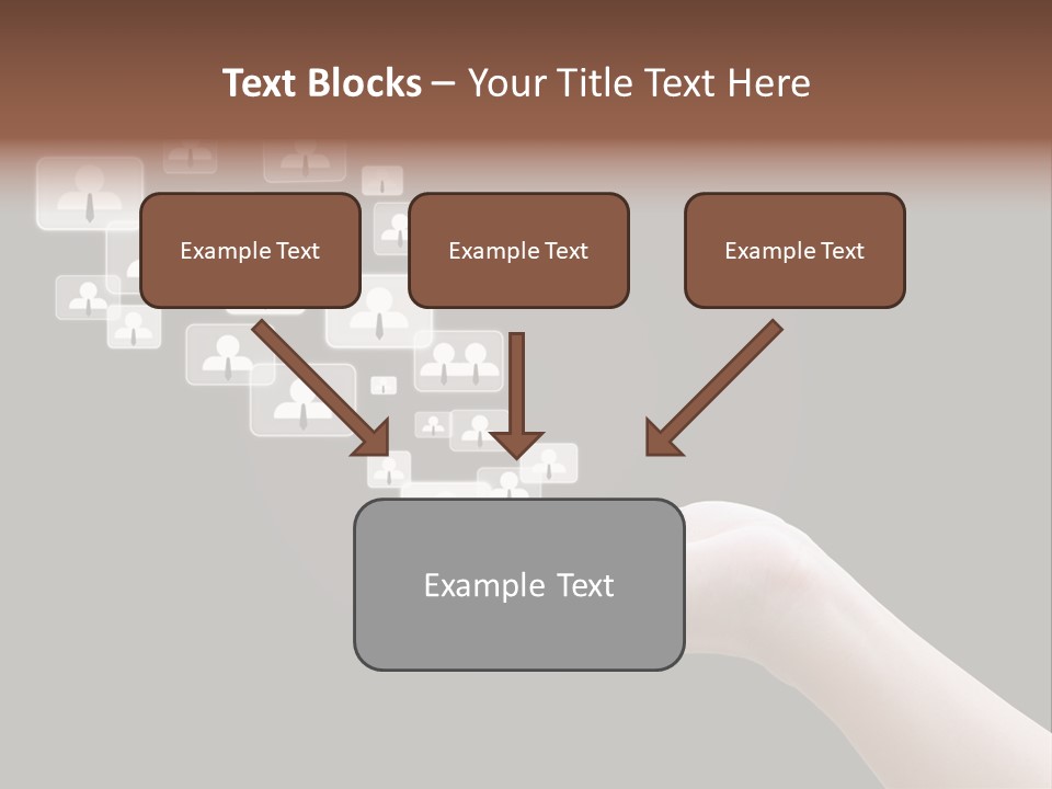 Internet Media Glowing PowerPoint Template