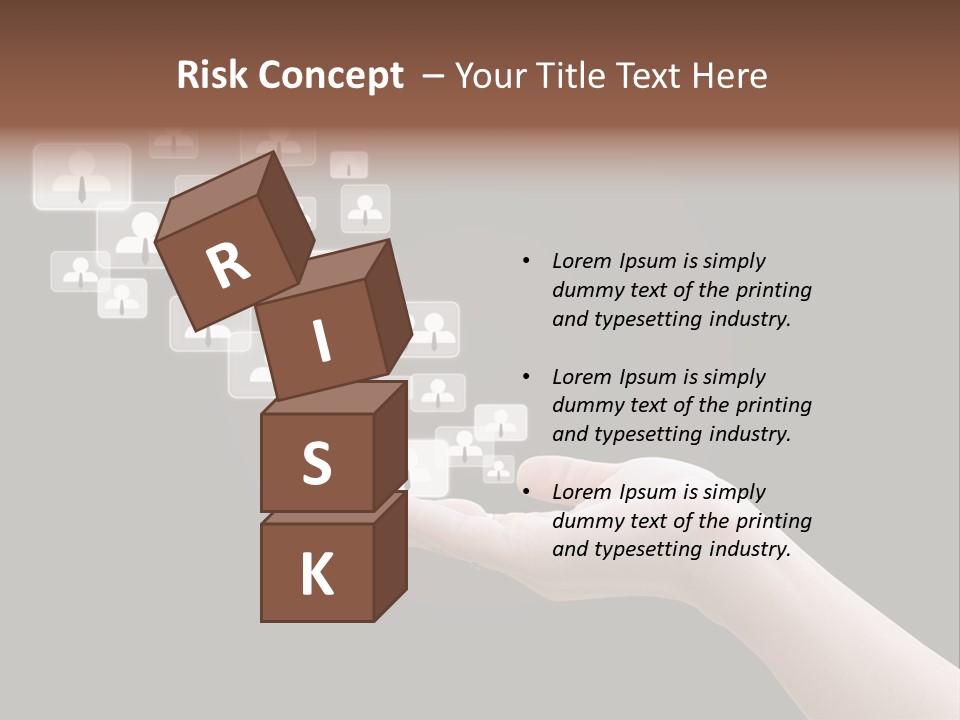 Internet Media Glowing PowerPoint Template