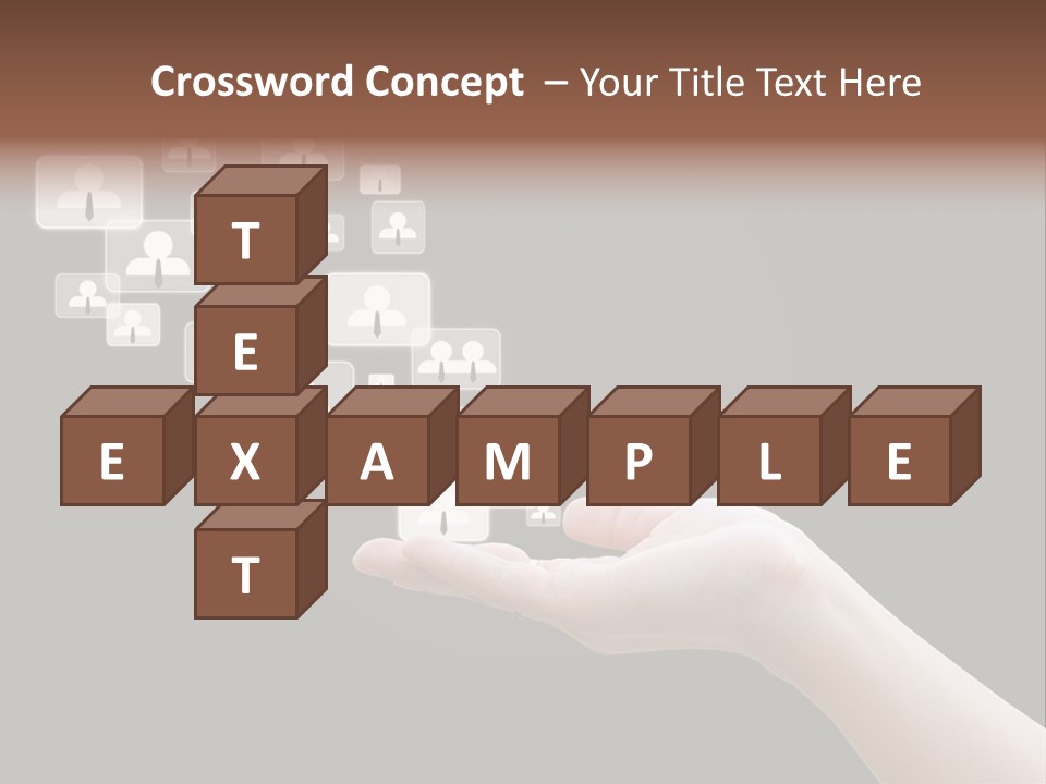 Internet Media Glowing PowerPoint Template