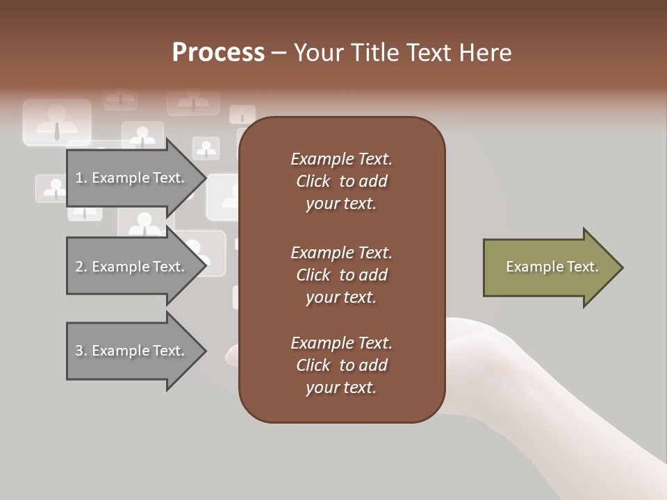 Internet Media Glowing PowerPoint Template
