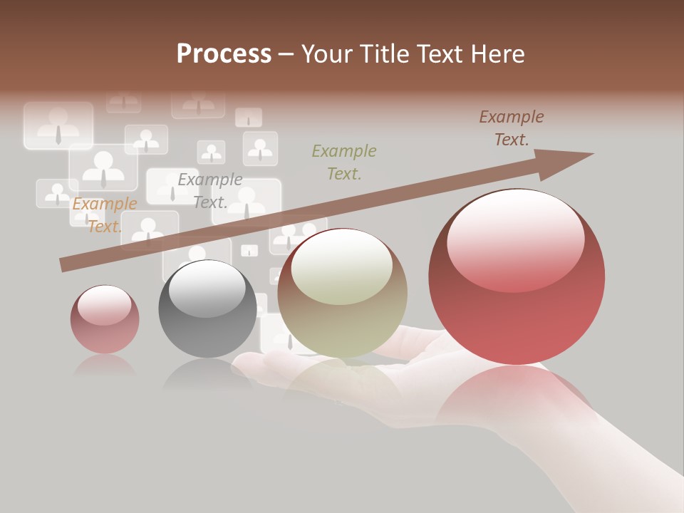 Internet Media Glowing PowerPoint Template