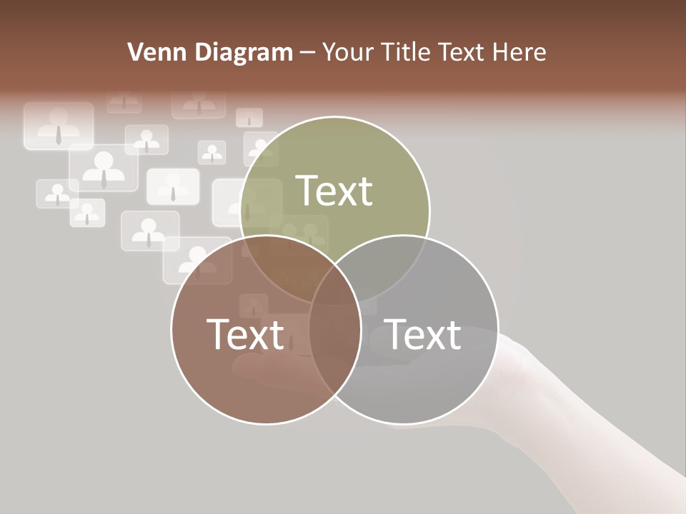 Internet Media Glowing PowerPoint Template