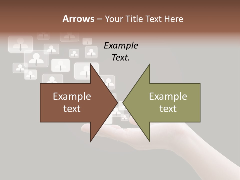 Internet Media Glowing PowerPoint Template