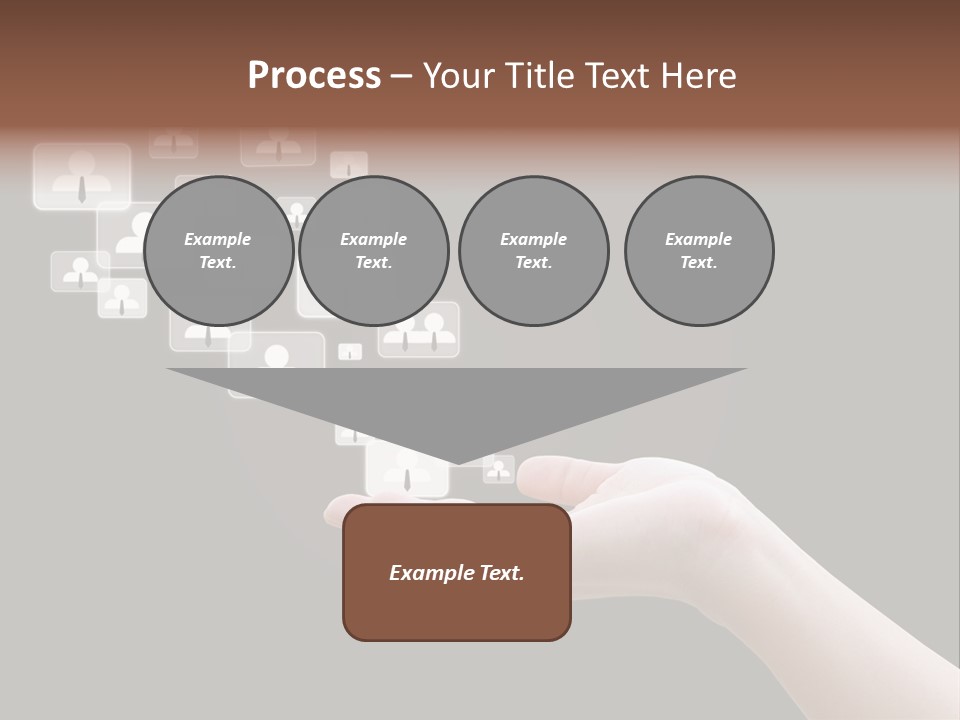 Internet Media Glowing PowerPoint Template