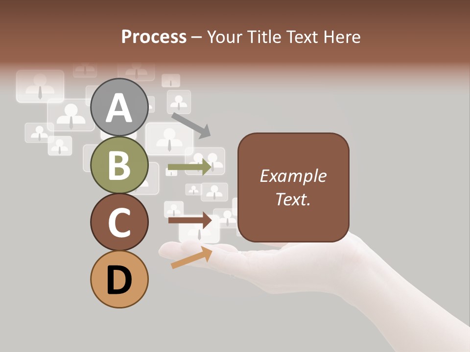 Internet Media Glowing PowerPoint Template
