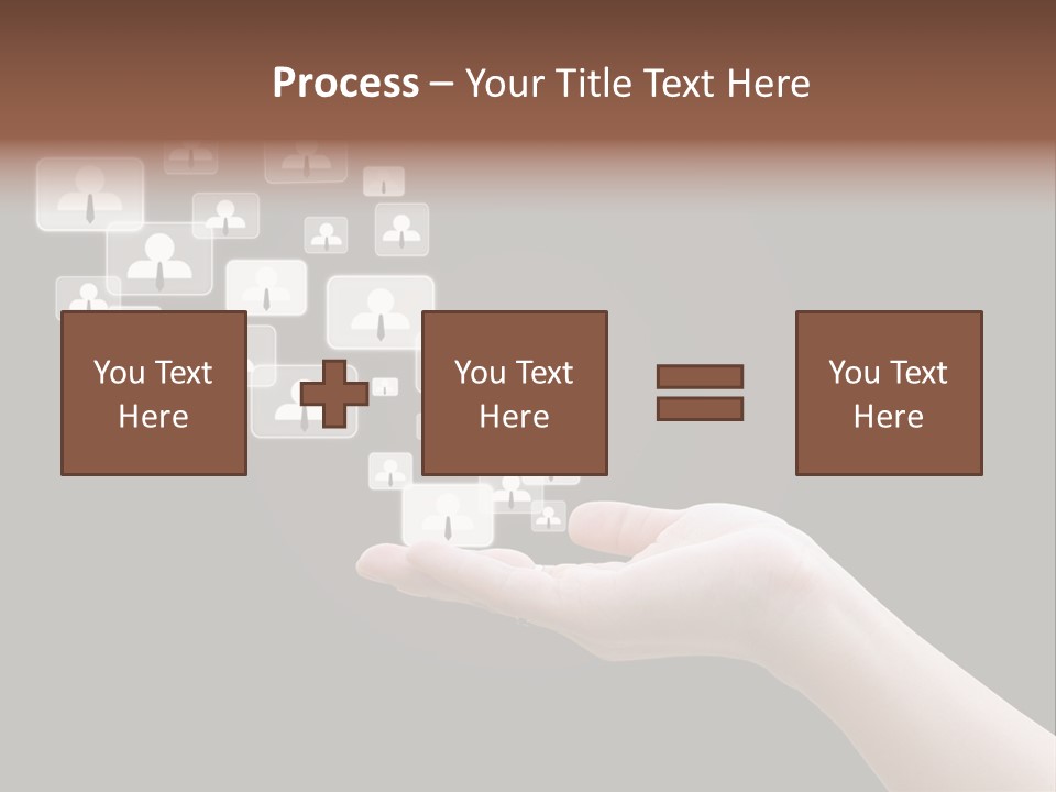 Internet Media Glowing PowerPoint Template