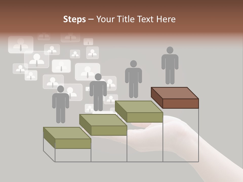 Internet Media Glowing PowerPoint Template