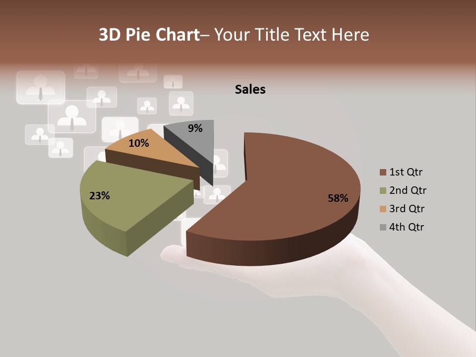 Internet Media Glowing PowerPoint Template