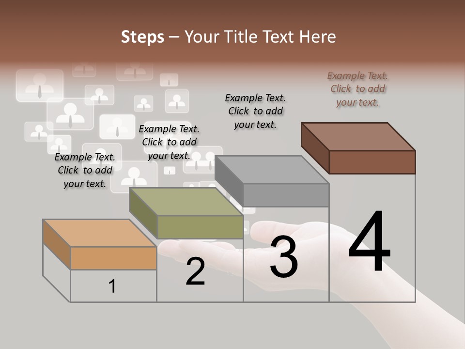 Internet Media Glowing PowerPoint Template