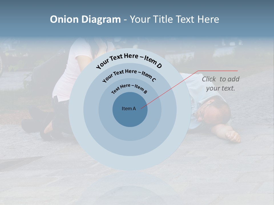Skyscrapers Daybreak Skyline PowerPoint Template