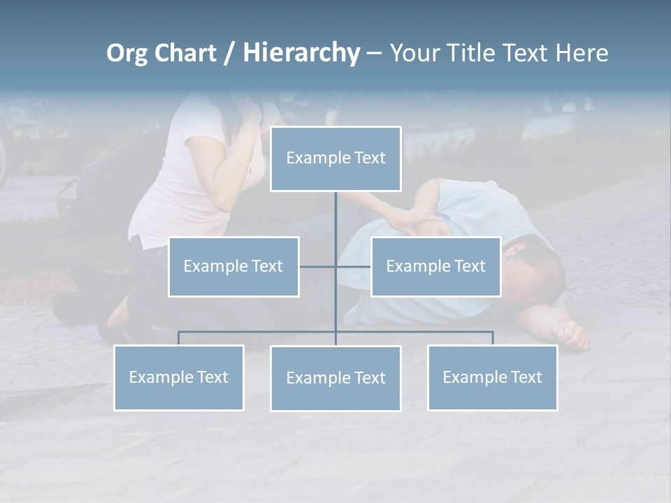 Skyscrapers Daybreak Skyline PowerPoint Template