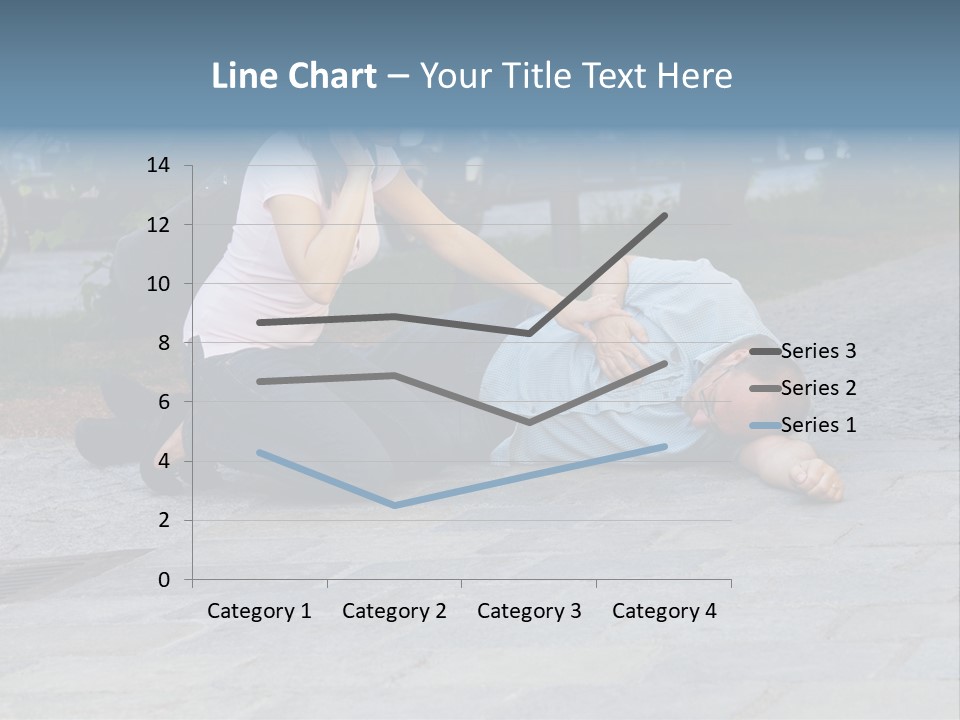 Skyscrapers Daybreak Skyline PowerPoint Template