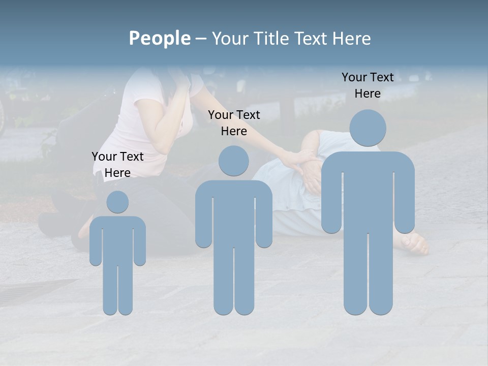 Skyscrapers Daybreak Skyline PowerPoint Template