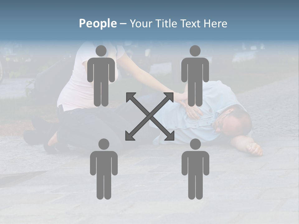 Skyscrapers Daybreak Skyline PowerPoint Template