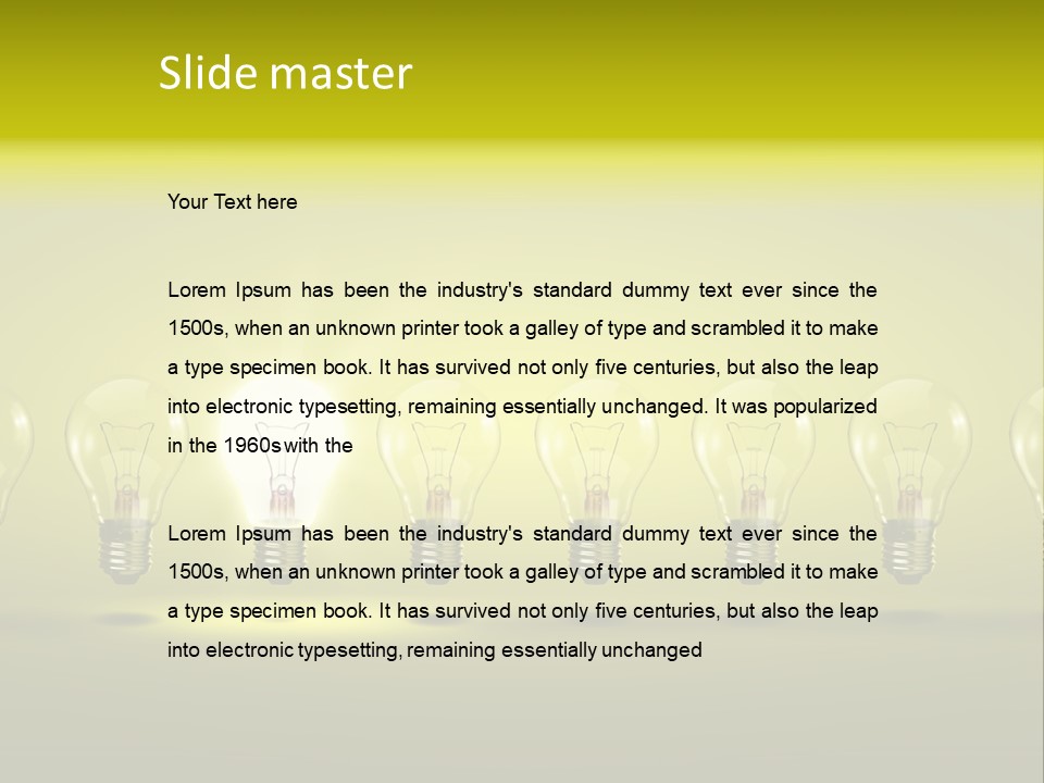 Distinctive Motivation Invention PowerPoint Template