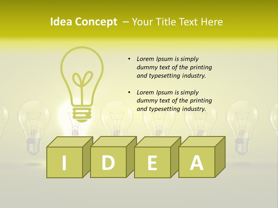 Distinctive Motivation Invention PowerPoint Template