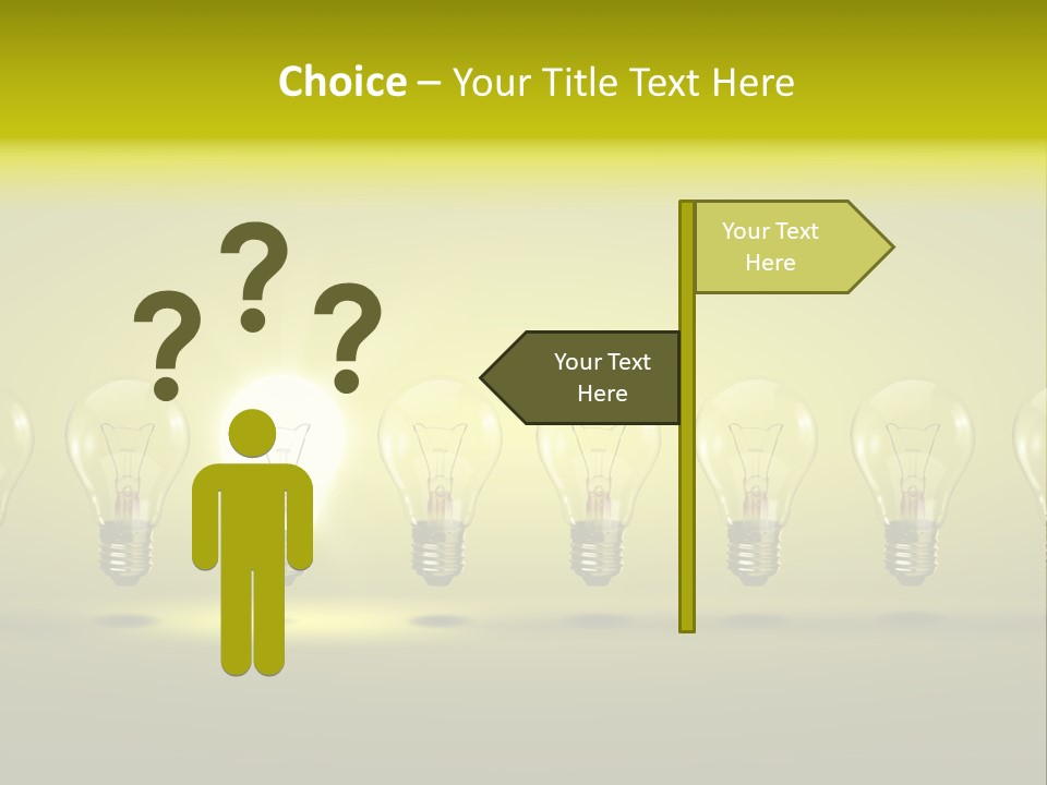 Distinctive Motivation Invention PowerPoint Template