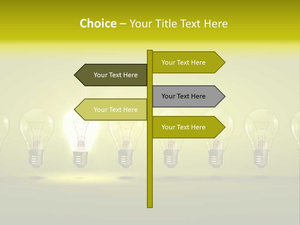Distinctive Motivation Invention PowerPoint Template