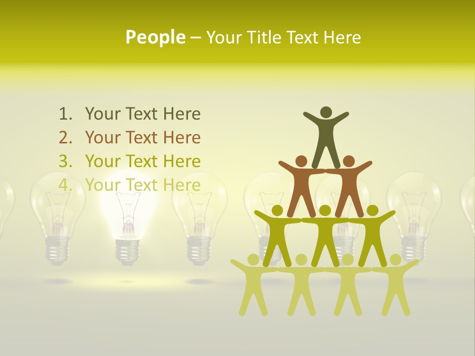 Distinctive Motivation Invention PowerPoint Template