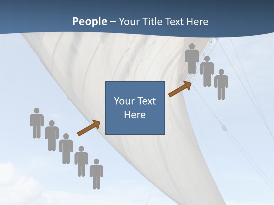 A Sail Boat In The Ocean Powerpoint Template PowerPoint Template