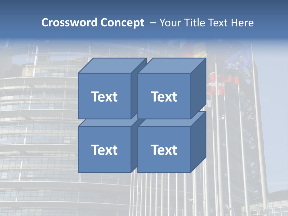 Council Of Europe European Parliament Organ PowerPoint Template
