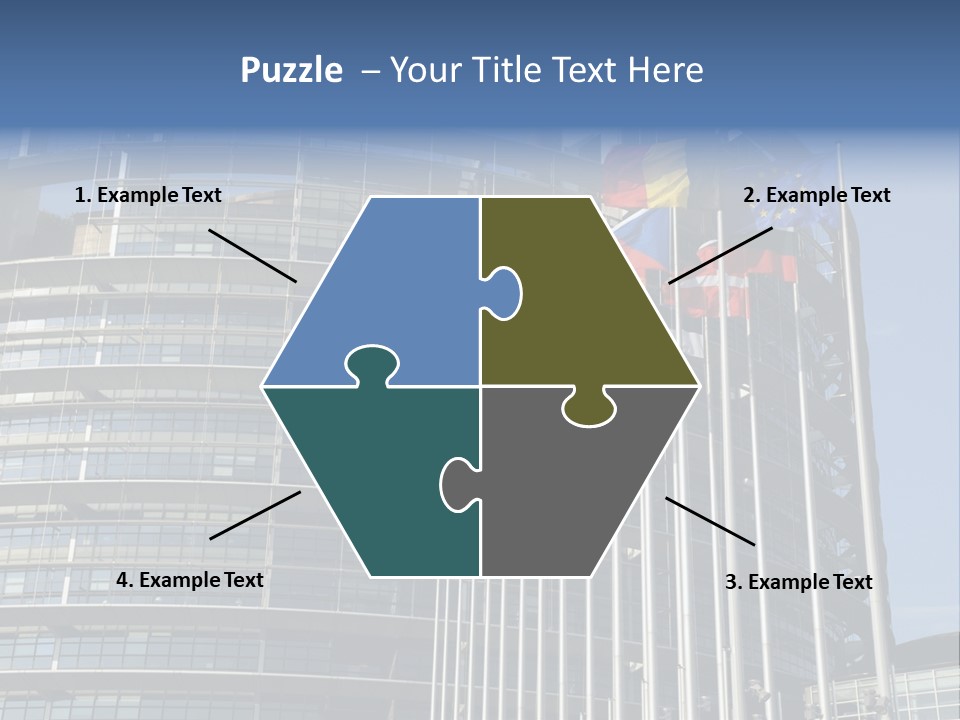 Council Of Europe European Parliament Organ PowerPoint Template