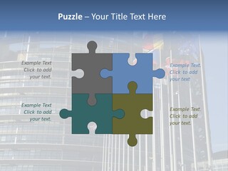 Council Of Europe European Parliament Organ PowerPoint Template