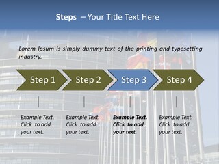 Council Of Europe European Parliament Organ PowerPoint Template