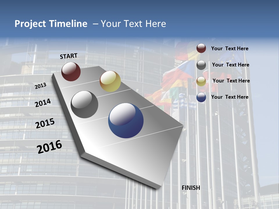 Council Of Europe European Parliament Organ PowerPoint Template