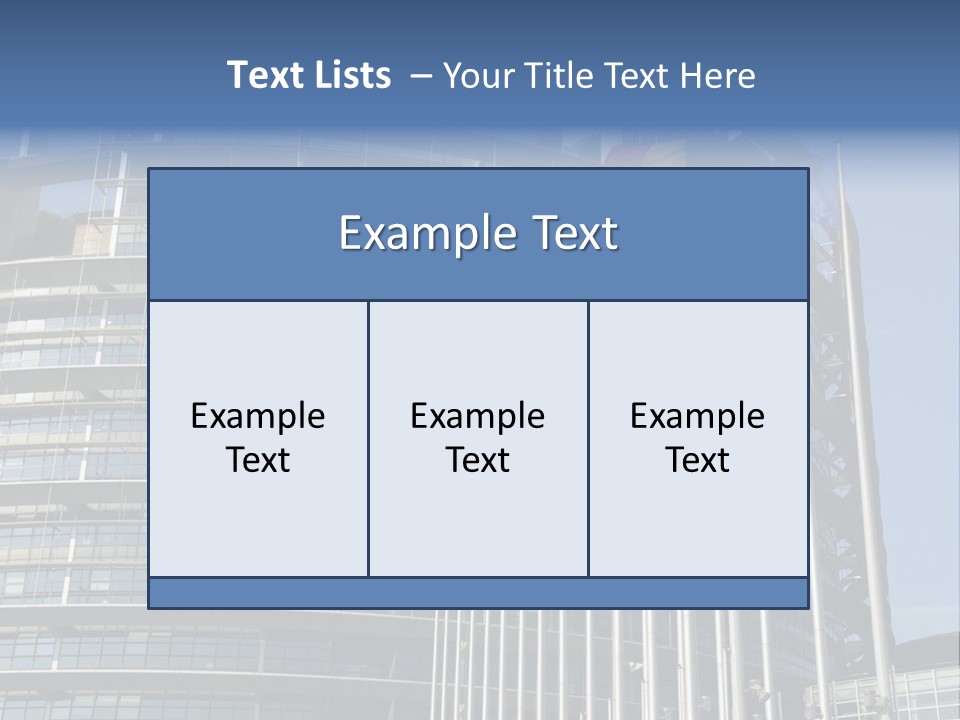 Council Of Europe European Parliament Organ PowerPoint Template