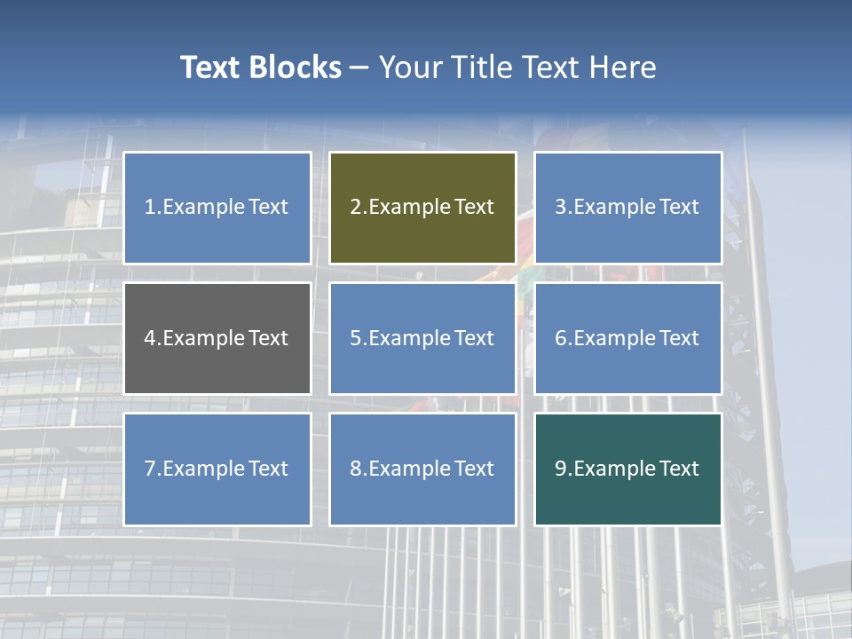 Council Of Europe European Parliament Organ PowerPoint Template