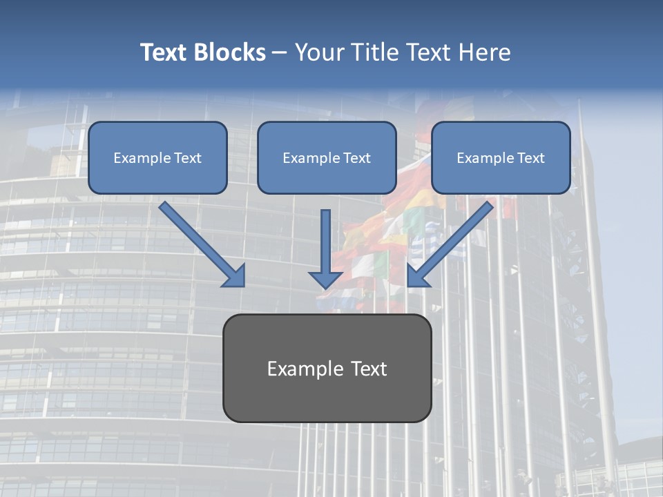 Council Of Europe European Parliament Organ PowerPoint Template