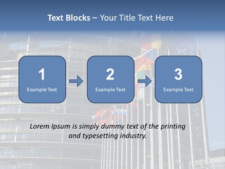Council Of Europe European Parliament Organ PowerPoint Template