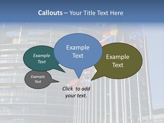 Council Of Europe European Parliament Organ PowerPoint Template