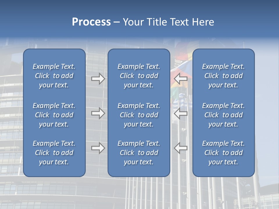 Council Of Europe European Parliament Organ PowerPoint Template