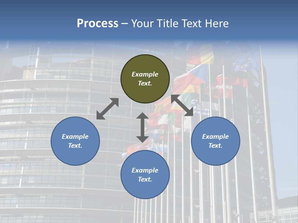 Council Of Europe European Parliament Organ PowerPoint Template