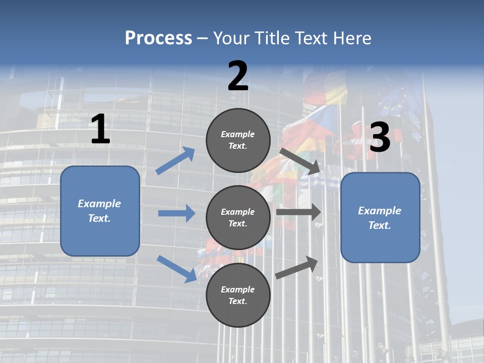 Council Of Europe European Parliament Organ PowerPoint Template