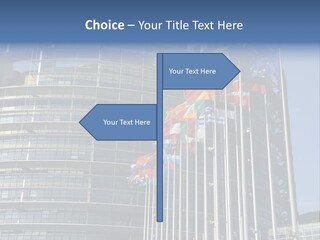 Council Of Europe European Parliament Organ PowerPoint Template