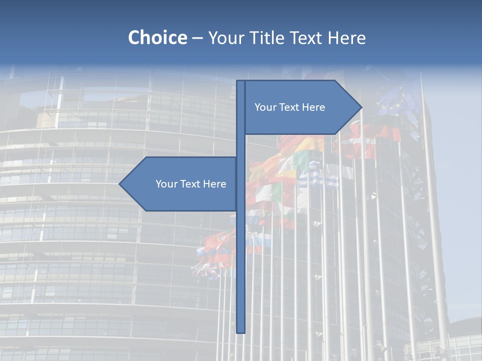 Council Of Europe European Parliament Organ PowerPoint Template
