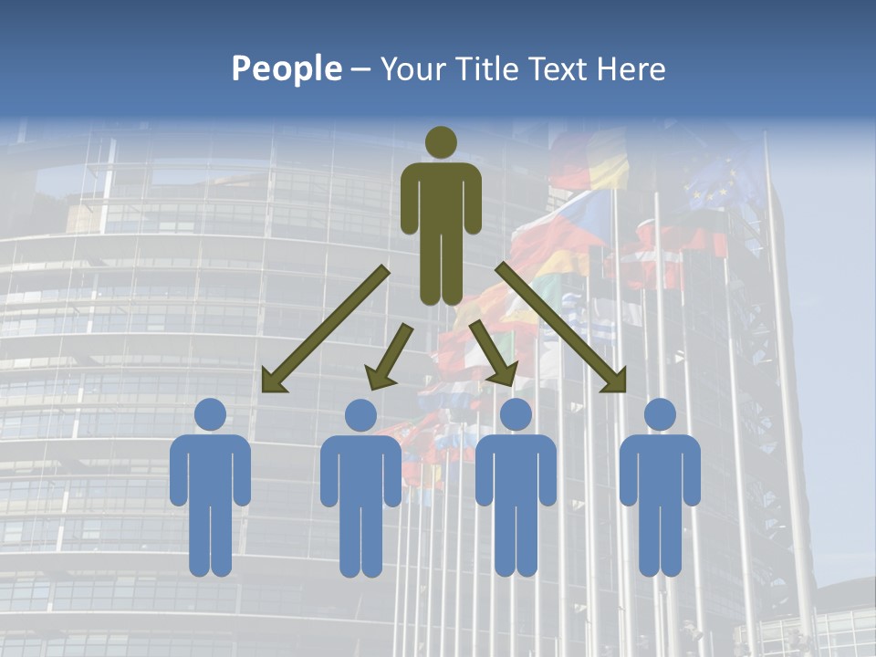 Council Of Europe European Parliament Organ PowerPoint Template