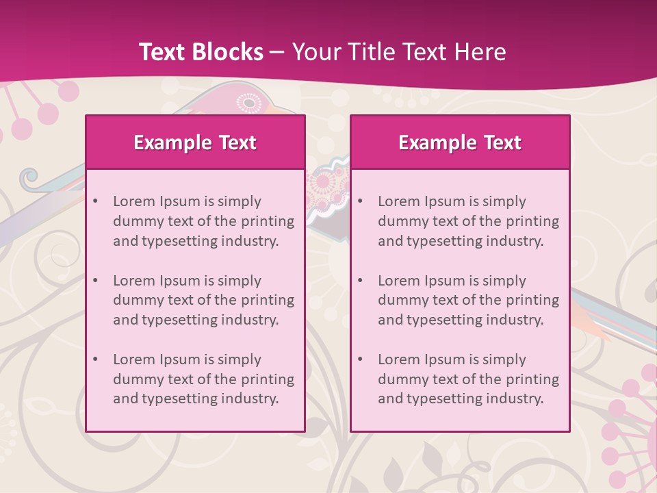A Couple Of Birds Sitting On Top Of Each Other PowerPoint Template