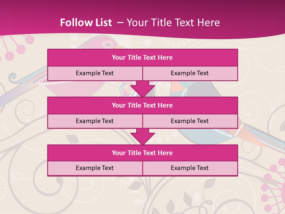 A Couple Of Birds Sitting On Top Of Each Other PowerPoint Template