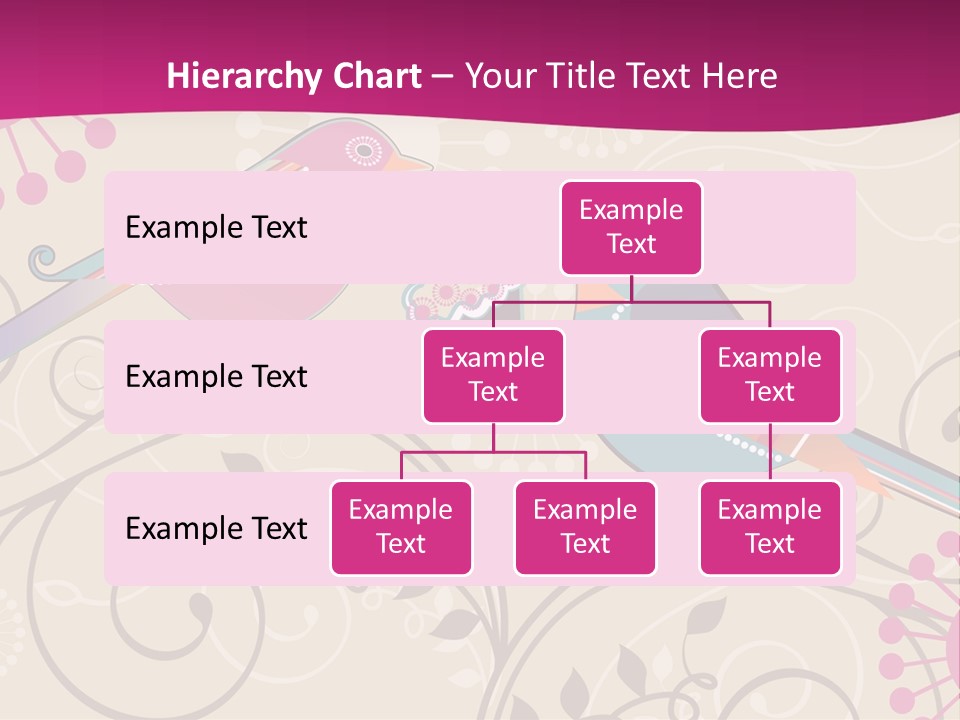A Couple Of Birds Sitting On Top Of Each Other PowerPoint Template