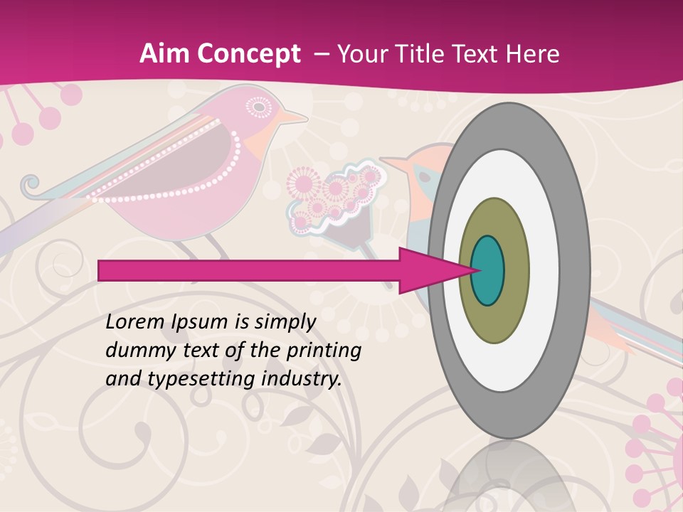 A Couple Of Birds Sitting On Top Of Each Other PowerPoint Template